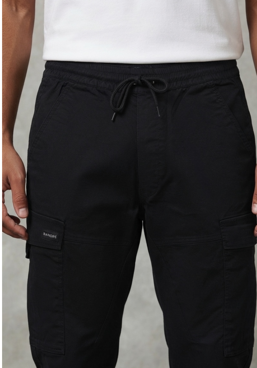 Tapered Cargo Joggers