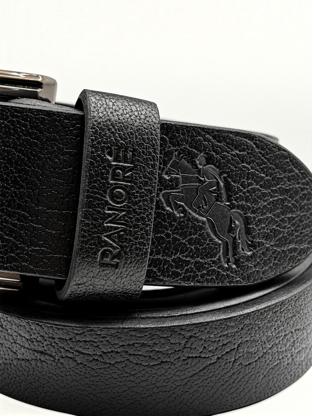 Ranoré Black Leather Belt