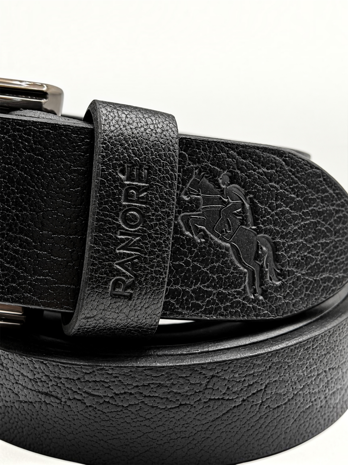 Ranoré Black Leather Belt