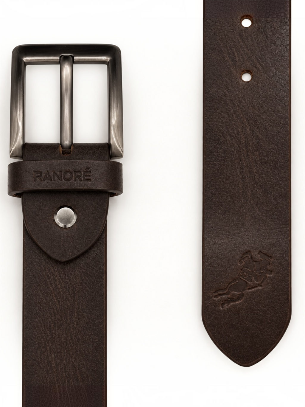 Ranoré Dark Brown Leather Belt