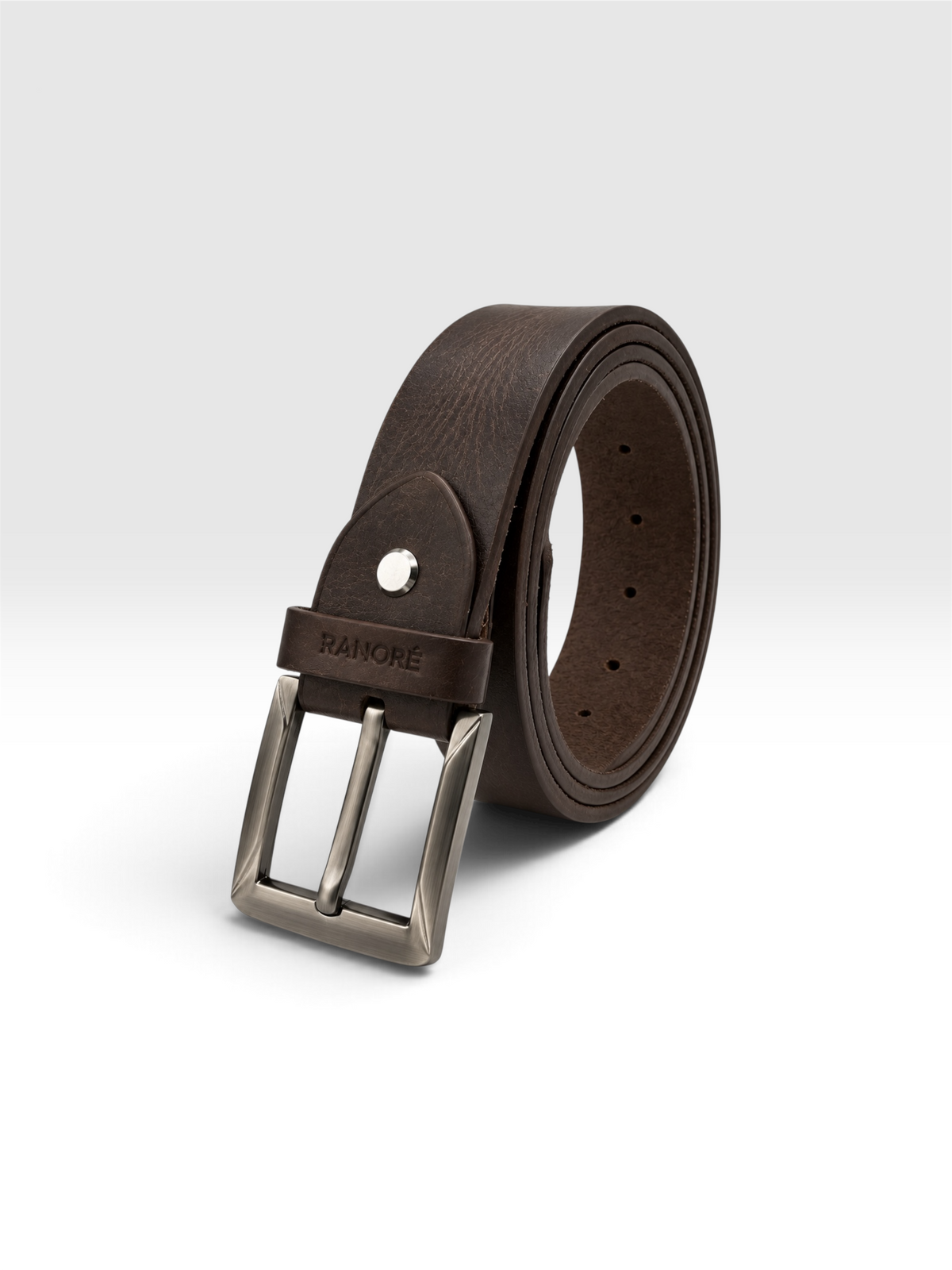 Ranoré Dark Brown Leather Belt
