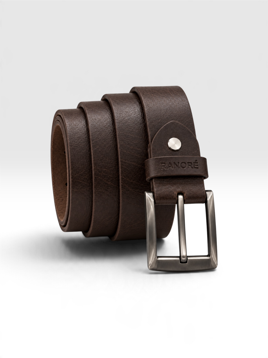 Ranoré Dark Brown Leather Belt
