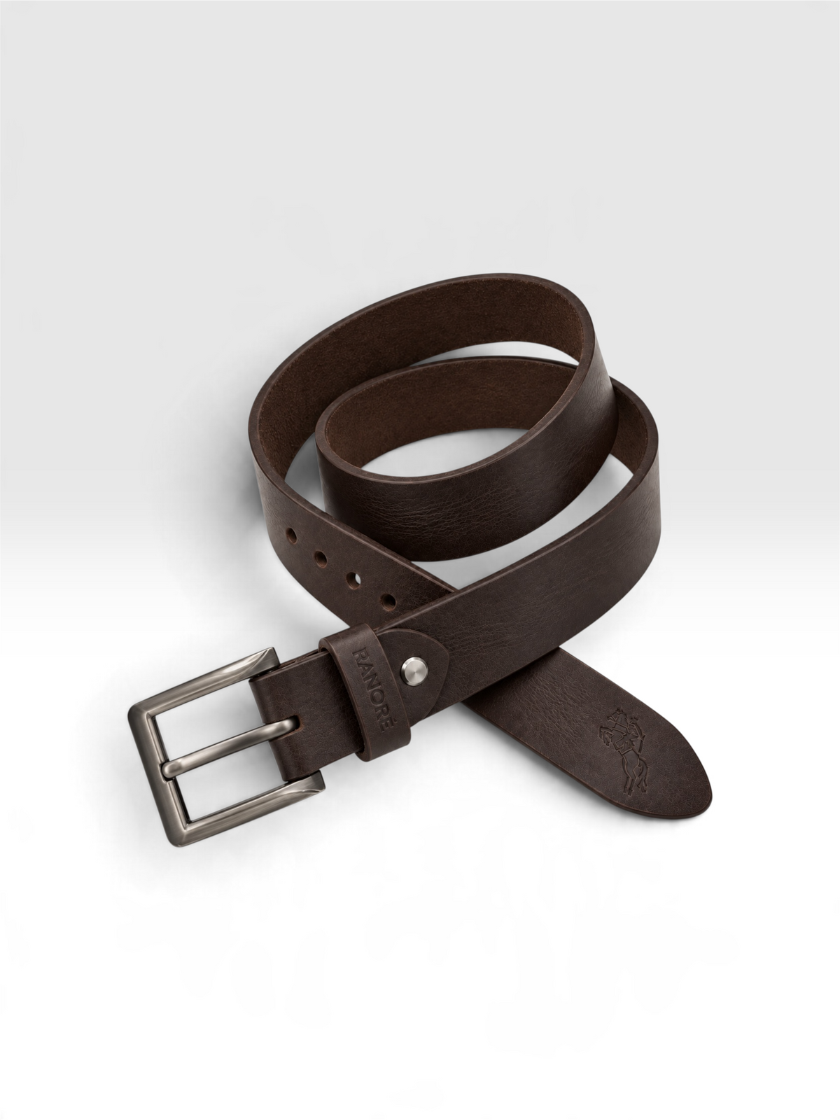 Ranoré Dark Brown Leather Belt