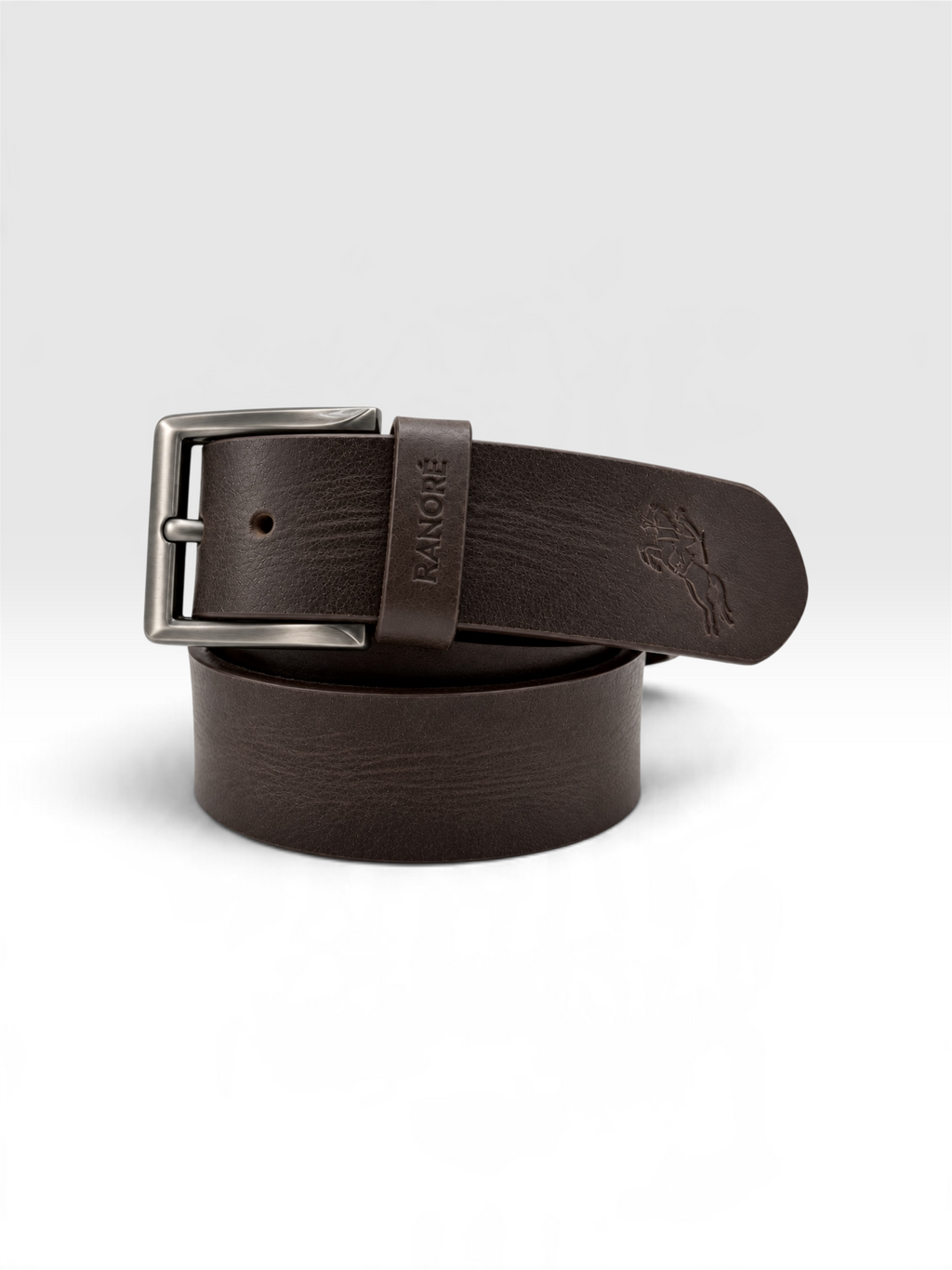 Ranoré Dark Brown Leather Belt
