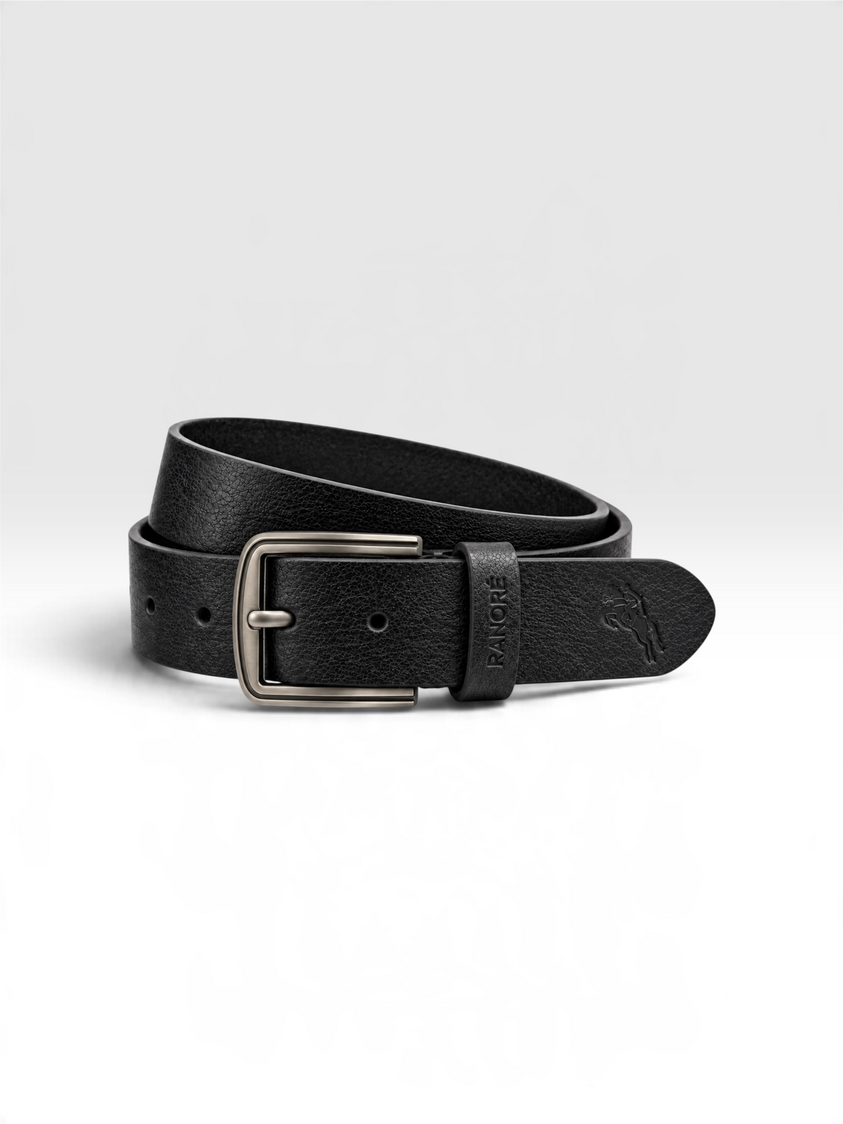 Ranoré Black Leather Belt